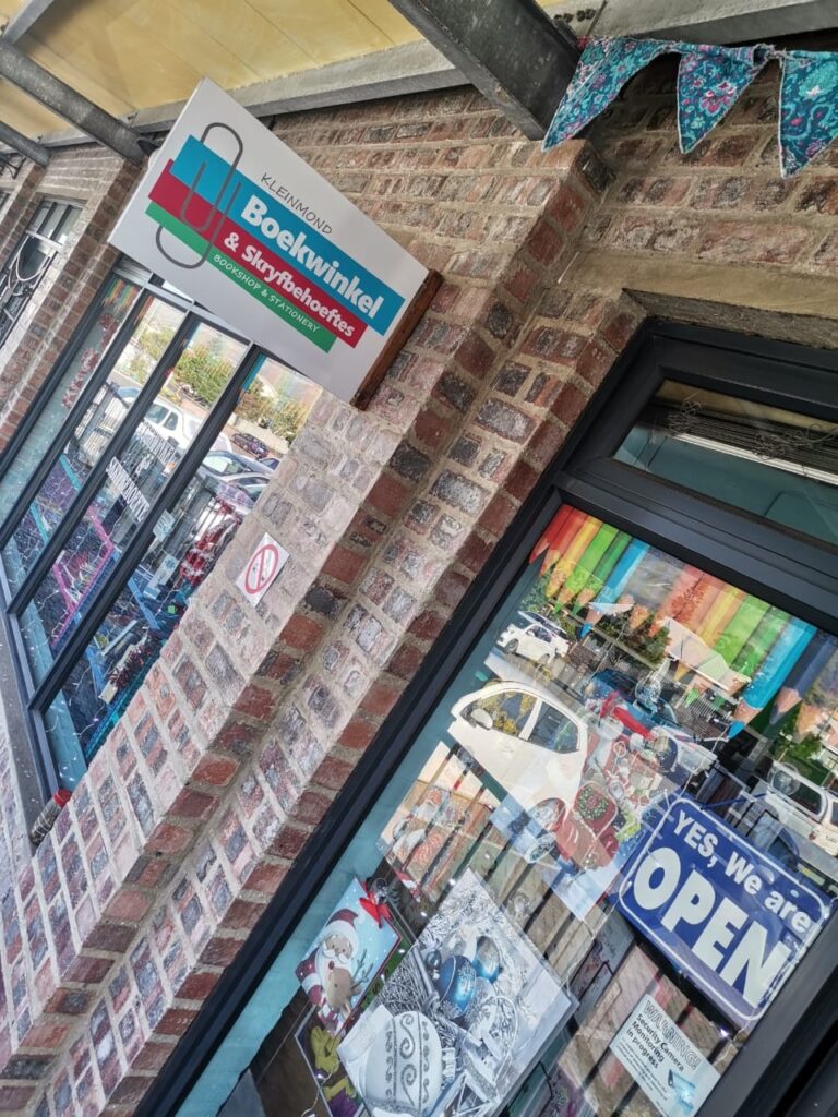 Kleinmond bookshop outside